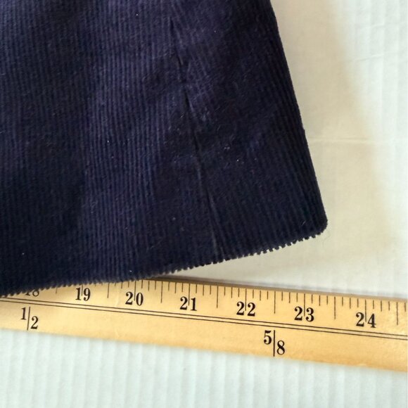 Boden Navy Blue Corduroy Lined Blazer Jacket Women’s US 12R Cotton Academia - Picture 10 of 13